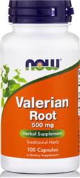 Now Foods Valerian Root 500mg 100 κάψουλες από το Pharm24