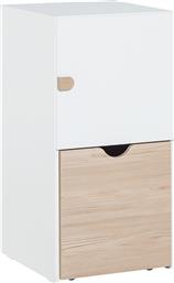 Ντουλάπι Stige Λευκό - Φυσικό 47x49x94cm