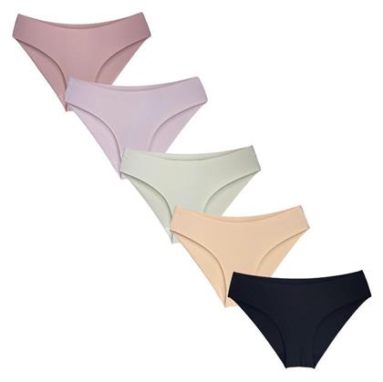 Nuds Γυναικεία Slip MultiPack χωρίς Ραφές