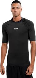 Nuff Ανδρική Κοντομάνικη Αντηλιακή Μπλούζα Μαύρη