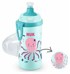 Nuk Junior Cup Octopus Εκπαιδευτικό Μπιμπερό Πλαστικό για 18m+ 300ml