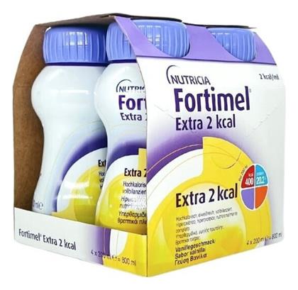 Nutricia Fortimel Extra 2 Kcal 4 x 200ml Βανίλια