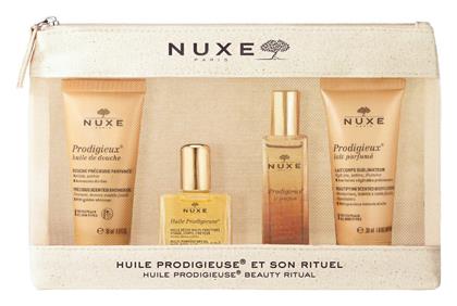 Nuxe Huile Prodigieuse Beauty Ritual Travel Set για Ενυδάτωση & Λάμψη