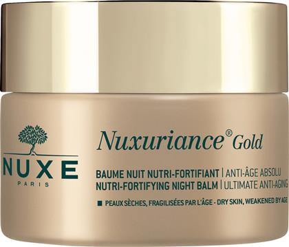 Nuxe Nuxuriance Gold Nutri-Fortifying Ενυδατικό & Αντιγηραντικό Balm Προσώπου Νυκτός για Ξηρές Επιδερμίδες 50ml από το Pharm24