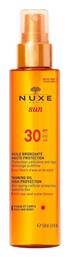 Nuxe Sun Tanning Oil SPF30 Αντηλιακό Λάδι από το Pharm24