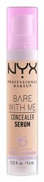 Nyx Professional Makeup Bare With Me Liquid Concealer 2 Light 9.6ml
