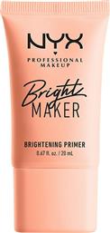 Nyx Professional Makeup Bright Maker Primer Προσώπου σε Κρεμώδη Μορφή 20ml
