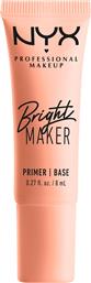 Nyx Professional Makeup Bright Maker Primer Προσώπου σε Κρεμώδη Μορφή 8ml από το Galerie De Beaute