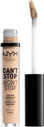 Nyx Professional Makeup Can't Stop Won't Stop Contour Liquid Concealer 6 Vanila 3.5ml