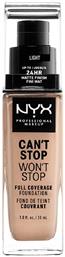 Nyx Professional Makeup Can't Stop Won't Stop Liquid Make Up 30ml