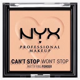 Nyx Professional Makeup Can't Stop Won't Stop Matte Powder 03 Light Medium 6gr από το Pharm24