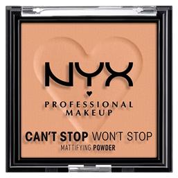 Nyx Professional Makeup Can't Stop Won't Stop Matte Powder 06 Tan 6gr