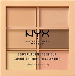 Nyx Professional Makeup Conceal. Correct. Contour Concealer Palette Light 1.5gr από το Pharm24