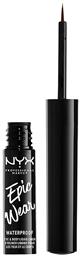 Nyx Professional Makeup Epic Wear Long Stay Πινέλο Eye Liner 2 Brown 3.5ml από το Pharm24