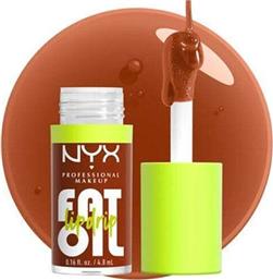 Nyx Professional Makeup Fat Oil Lip Drip με Χρώμα 07 Scrollin' 4.8ml