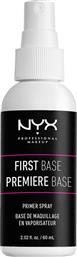Nyx Professional Makeup First Base Primer Προσώπου σε Spray 60ml από το Attica The Department Store