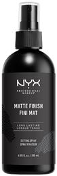 Nyx Professional Makeup Matte Finish Setting Spray 180ml από το Galerie De Beaute