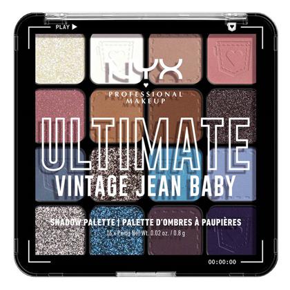 Nyx Professional Makeup Παλέτα με Σκιές Ματιών Matte σε Στερεή Μορφή Vintage Jean Baby