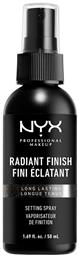 Nyx Professional Makeup Radiant Finish Long Lasting Setting Spray 50ml