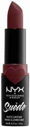 Nyx Professional Makeup Suede Matte Κραγιόν Matte 3.5gr