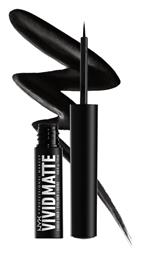 Nyx Professional Makeup Vivid Matte Long Stay Πινέλο Eye Liner 2ml