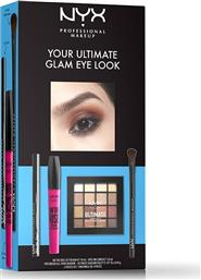 Nyx Professional Makeup Your Ultimate Glam Σετ Μακιγιάζ για τα Μάτια 4τμχ από το Attica The Department Store