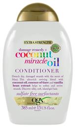 OGX Damage Remedy + Coconut Miracle Oil Conditioner Αναδόμησης/θρέψης για Όλους τους Τύπους Μαλλιών 385ml από το Pharm24