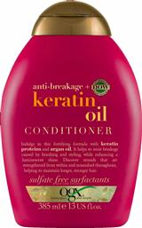 OGX Keratin Oil Conditioner Αναδόμησης/θρέψης για Όλους τους Τύπους Μαλλιών 385ml από το Pharm24