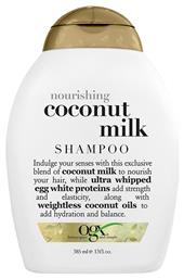 OGX Nourishing + Coconut Milk Shampoo 385ml