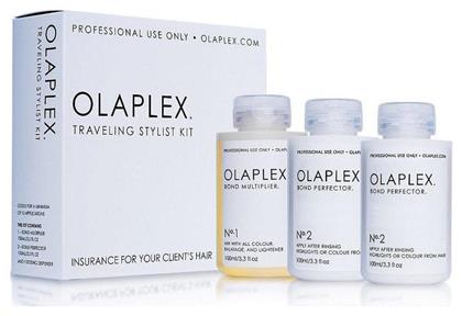 Olaplex Traveling Stylist Kit Σετ Θεραπείας Μαλλιών 3τμχ