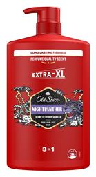 Old Spice Nightpanther Αφρόλουτρο σε Gel για Άνδρες 1000ml