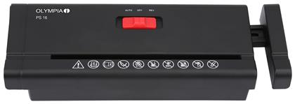 Olympia PS 16 Καταστροφέας Εγγράφων Strip Cut 6 Φύλλων