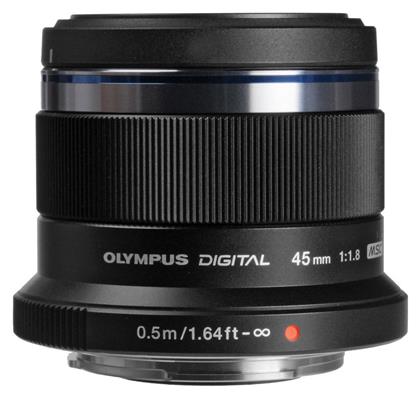 Olympus M. Zuiko Digital 45mm 1:1.8 Crop Frame για Micro Four Thirds (MFT) Μount