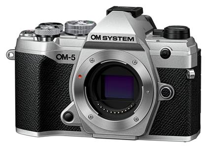 Olympus OM System OM-5 Mirrorless Φωτογραφική Μηχανή Body Ασημί