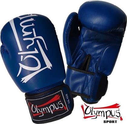 Olympus Sport Training III Γάντια Πυγμαχίας από Συνθετικό Δέρμα για Αγώνα Μπλε από το Plus4u