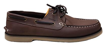 On the Road Δερμάτινα Ανδρικά Boat Shoes Dark Brown