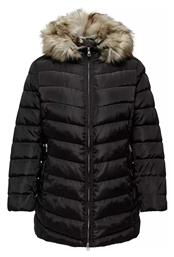 Only Μπουφάν Puffer Μαύρο