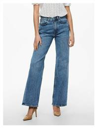 Only Juicy Ψηλόμεσο Γυναικείο Jean Παντελόνι σε Slim Εφαρμογή Medium Blue Denim