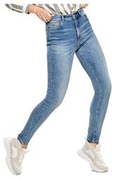 Only Mila Ankle Ψηλόμεσο Γυναικείο Jean Παντελόνι σε Skinny Εφαρμογή Medium Blue Denim από το Spartoo