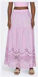 Only Ψηλόμεση Maxi Φούστα Pirouette Pink από το Z-mall