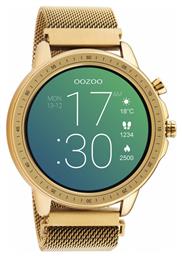 Oozoo Q00307 45mm Smartwatch με Παλμογράφο (Ροζ Χρυσό)