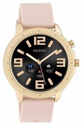 Oozoo Q00324 45mm Smartwatch με Παλμογράφο (Ροζ Χρυσό) από το Kosmima24