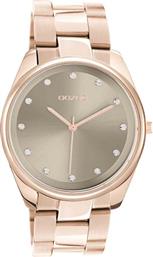 Oozoo Timepieces Ρολόι με Μεταλλικό Μπρασελέ σε Ροζ Χρυσό χρώμα