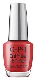 OPI Infinite Shine Big Gloss Βερνίκι Νυχιών Big Apple Red 15ml