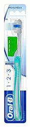 Oral-B 1-2-3 Indicator Οδοντόβουρτσα με Καπάκι Medium