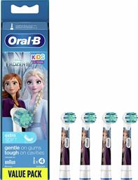 Oral-B Ανταλλακτικό για Ηλεκτρική Οδοντόβουρτσα Kids Stages Power Frozen για 3+ χρονών 4τμχ από το e-shop