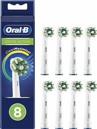Oral-B Cross Action CleanMaximizer XXL Pack Ανταλλακτικές Κεφαλές για Ηλεκτρική Οδοντόβουρτσα 8τμχ από το e-shop