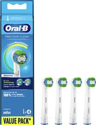Oral-B Precision Clean CleanMaximiser Value Pack Ανταλλακτικές Κεφαλές για Ηλεκτρική Οδοντόβουρτσα 4τμχ από το Pharm24