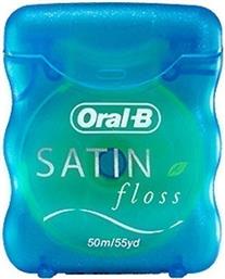 Oral-B Satin Floss Κερωμένο Οδοντικό Νήμα με Γεύση Μέντα 25m από το Pharm24