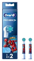 Oral-B Spiderman Ανταλλακτικές Κεφαλές Ηλεκτρικής Οδοντόβουρτσας για 3+ Χρονών 2τμχ